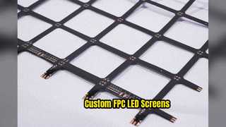 유연한 PCB 디자인 FPC LED 디스플레이 화면