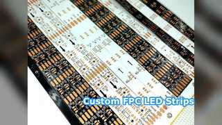맞춤형 FPC LED 스트립 더블 레이어 보드 OSP