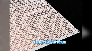 맞춤형 유연한 LED PCB 디자인