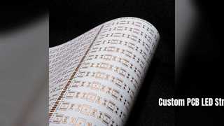 맞춤형 유연한 PCB LED 스트립 디자인