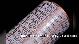 산업용 스트립 조명용 24V LED 회로 기판