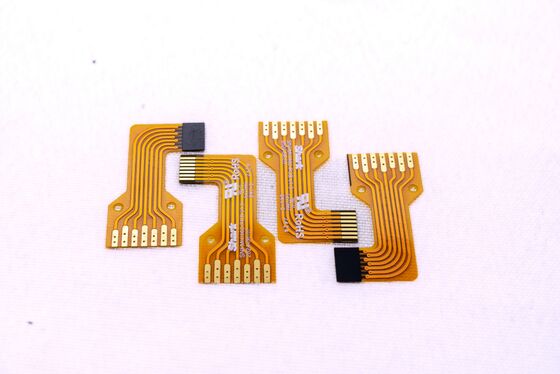 의료용 장비용으로 방화 보호 레벨 V0 및 0.25mm±0.05 두께의 이중층 유연 인쇄 회로판