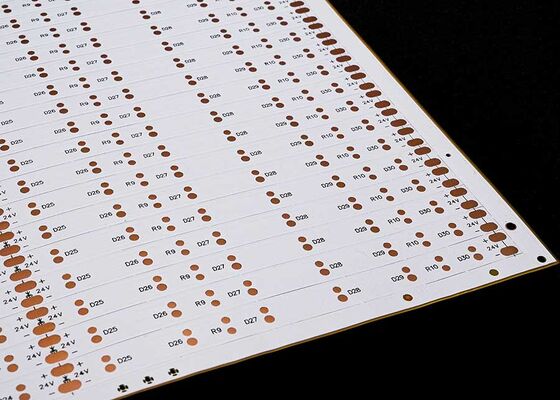 주문 맞춤형 LED 솔루션: Rigid-Flex PCB 설계부터 최종 SMT 조립까지, 양면 칩 온 FPC, 2835 LED 스트립 유연 회로 기판용 백색 필름 FPCB online manufacture
