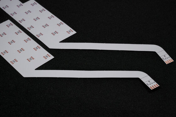 주문 화재 보호 등급 V0, 0.25mm 두께, 폴리이미드 수지 절연을 갖춘 LED 라이트 FPC 연성 PCB 어셈블리 online manufacture