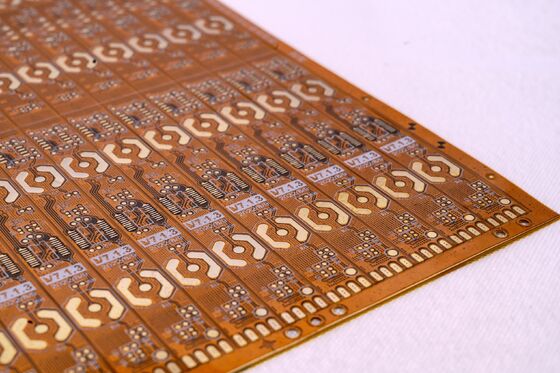 주문 화재 방지 등급 V0 및 맞춤형 디자인의 LED 조명 스트립용 고정밀 이중층 FPCB online manufacture
