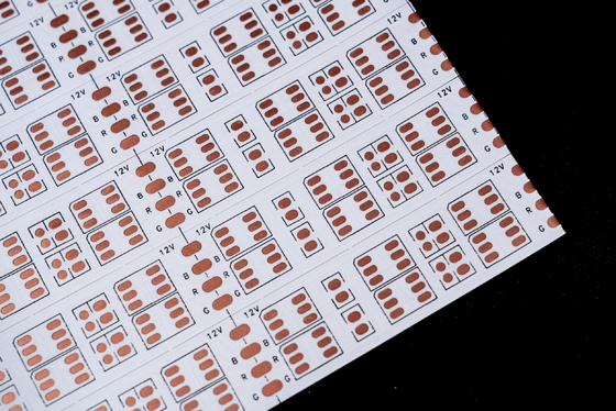 주문 LED 스트립 회로 기판용 공장 FPCB 이중 레이어 LED 스트립 FPC 보드 & 240mmx500mm FPCB & 5050 구리 호일 RGB 이중 행 라인 online manufacture