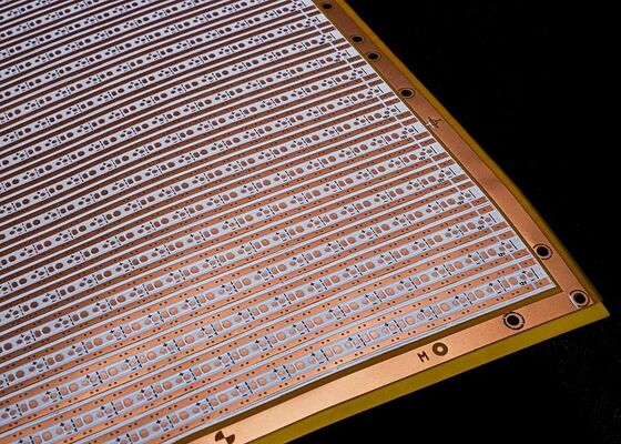 고품질 FPCB 애플리케이션용 OSP 산화 방지 기능이 있는 이중 레이어 12V 유연 LED 스트립 회로 기판