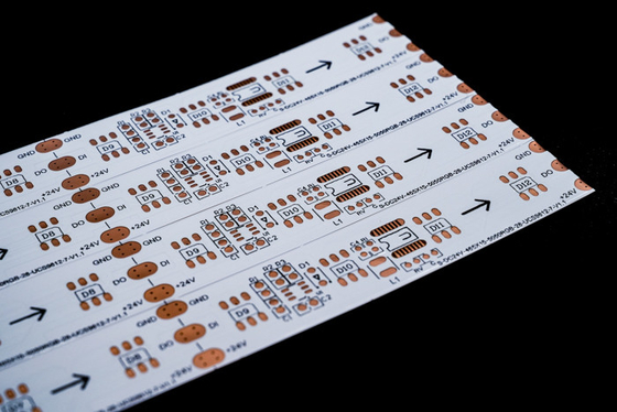 유연한 PCB 보드 LED 스트립에 대한 다채로운 이중 계층 보드 이중 측면 필름 코팅