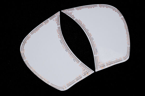 LED 조명 및 맞춤형 서비스를 위한 방염 등급 V0의 이중 레이어 플렉서블 PCB