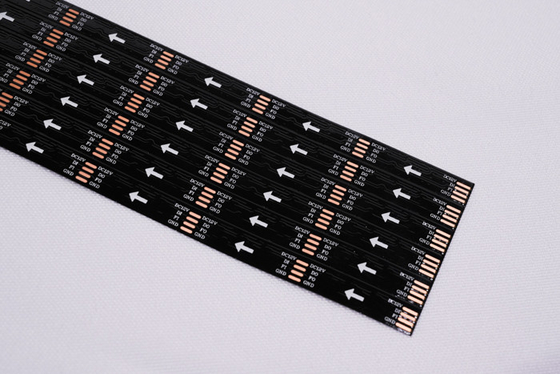 이중 측면 플렉스 PCB 조립 이중 계층 회로 보드 롤 포일 처리