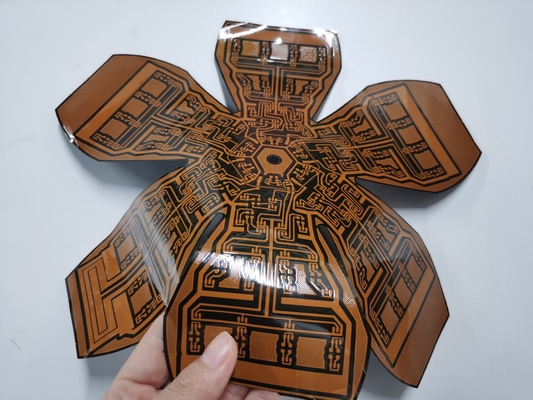 유연 PCB 사용 머리카락 성장 모자 적외선 물리 치료 도구 FPCB 제조자 뷰티 마스크 PCB 유연 회로 보드