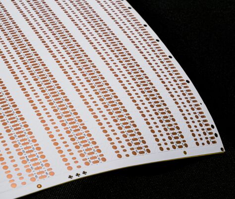 LED 스트립 5MM SMD2835 LED 스트립 보드 | 120LED/M 전기도금된 유연한 PCB